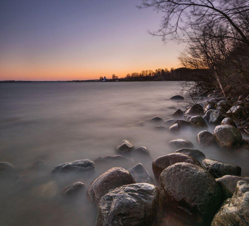 минское море. штатив, лютый ветер и мокрые по колено ноги.. За несколько минут до...photo preview