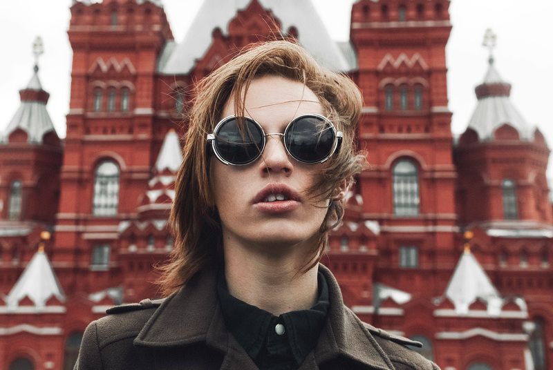 москва портрет волосы арт лицо ...photo preview