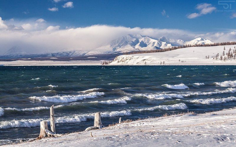 монголия, хубсугул, горы Озеро Хубсугулphoto preview