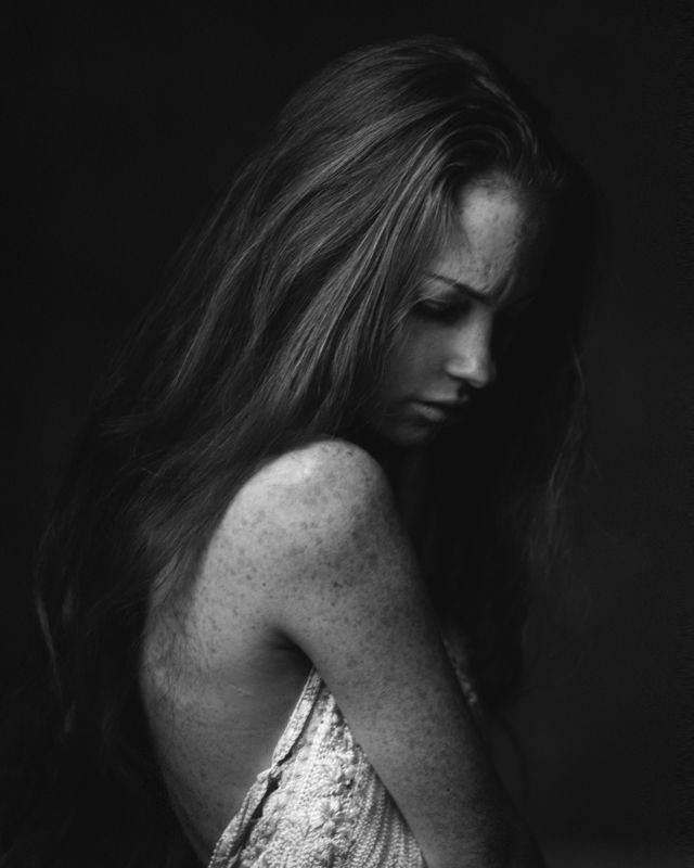 девушка, 2017, портрет, portrait, чб, глаза, прическа, pretty Oksanaphoto preview