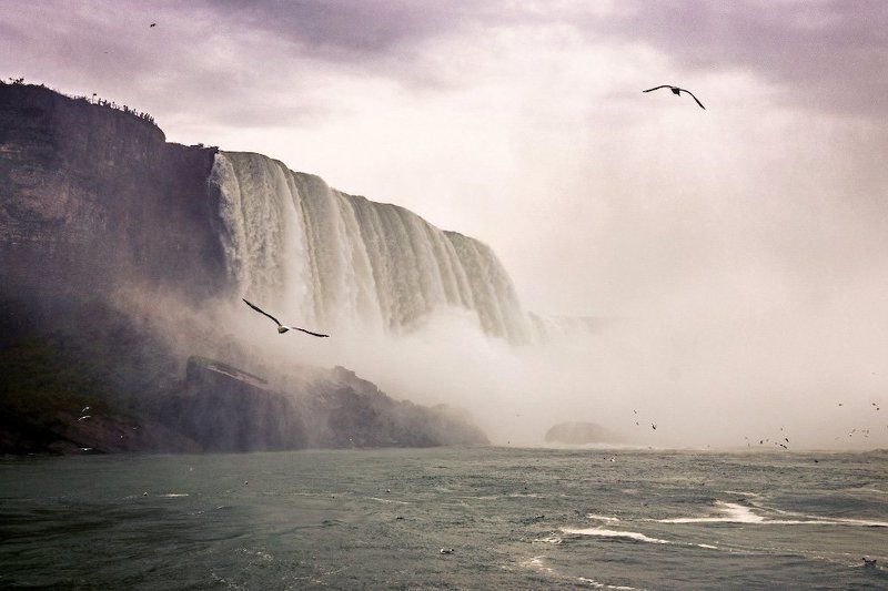 Канада, Ниагарский, водопад, река, пейзаж Водопадphoto preview