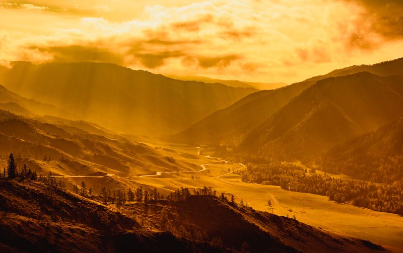 Горный Алтай, Чуйский тракт, перевал Чике-Таман.photo preview