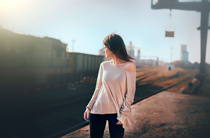 где ходят поезда..photo preview