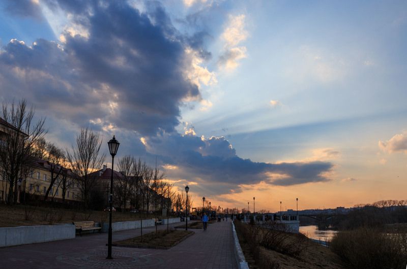 закат на набережнойphoto preview