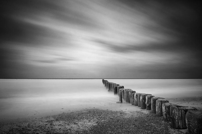 sea, long exposure photo preview