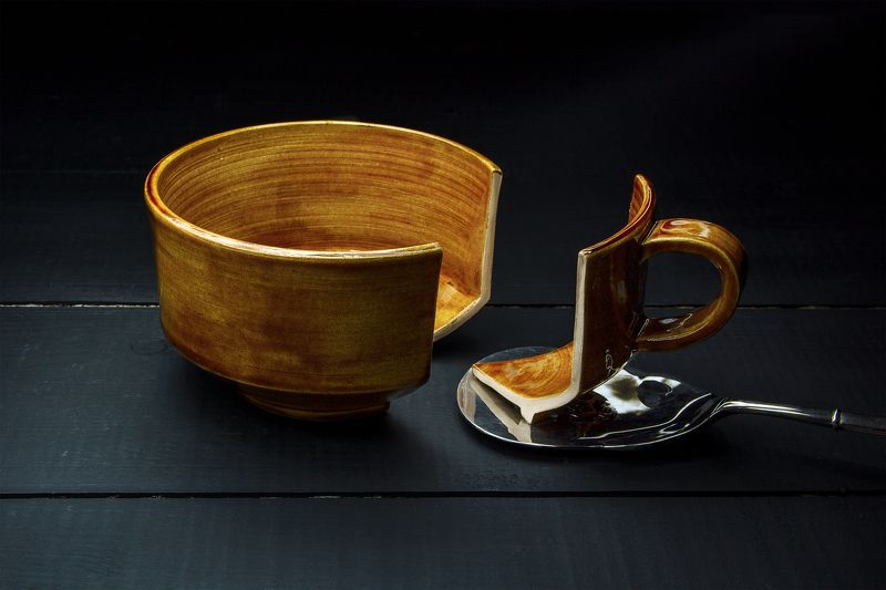 Световая кисть, Андрей Голов, натюрморт, керамика, посуда, кружка, чашка, pottery, clay, ceramic, cup, long exposure, light brush, andy golov Важная частьphoto preview