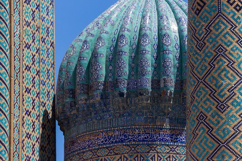 узбекистан, самарканд, мечеть, медресе, регистан, азия, восток, средняя азия, архитектура Самаркандphoto preview