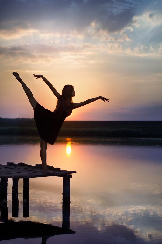 ballet, dance, silhouette ***photo preview