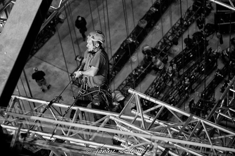 rigger, riggers, rigging, concert, show, gig, art, music, silesia, team, high, worker, height, flying,frogs, riggers make a gig фото превью