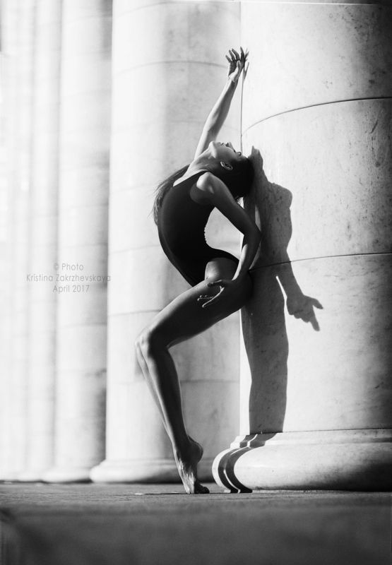черно белый, гимнастка, спорт, красота тела, грация, photo preview