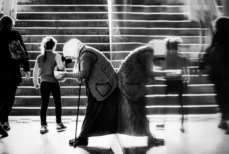 стрит, жизнь, черно-белое, город, улица, люди, старость Об этом...photo preview