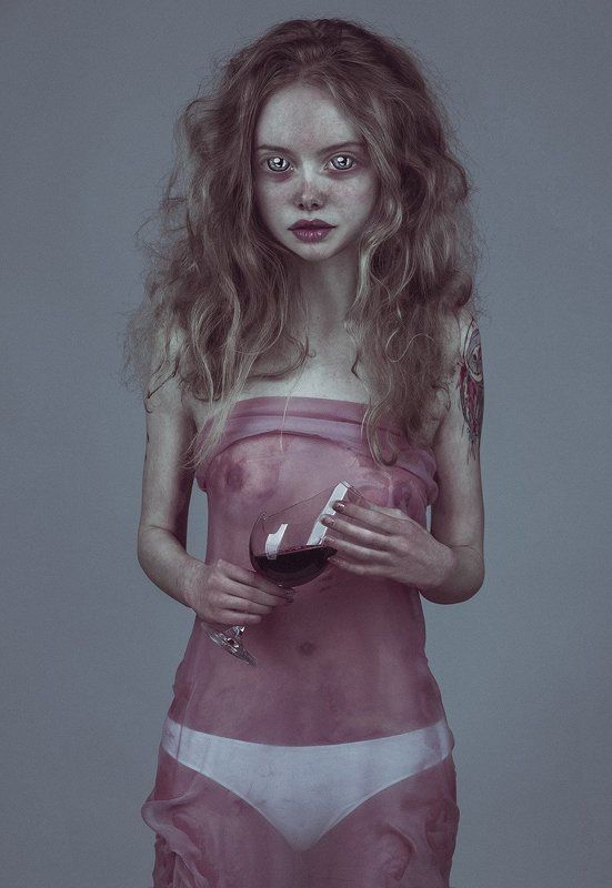 вино, кукла, bug eyes My aliens: Valeriaphoto preview