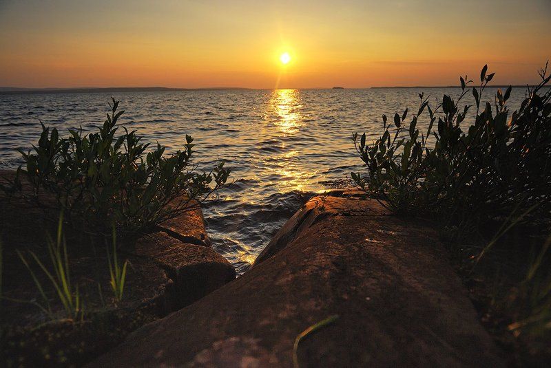 Канозеро на закатеphoto preview