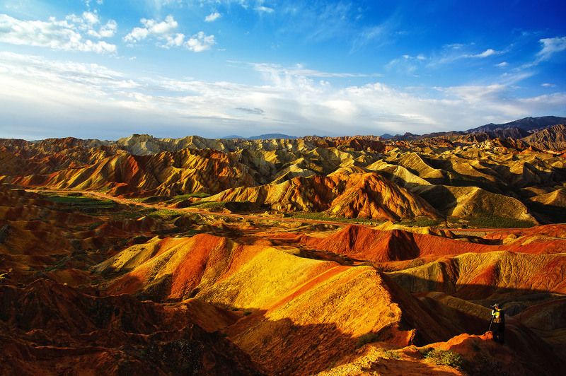 장액시[張掖市] 칠채산 [七彩山]photo preview