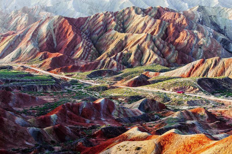 장액시[張掖市] 칠채산 [七彩山]photo preview