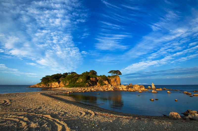 Морской заповедник, Приморье, Приморский край, море, острова Орлиные островаphoto preview
