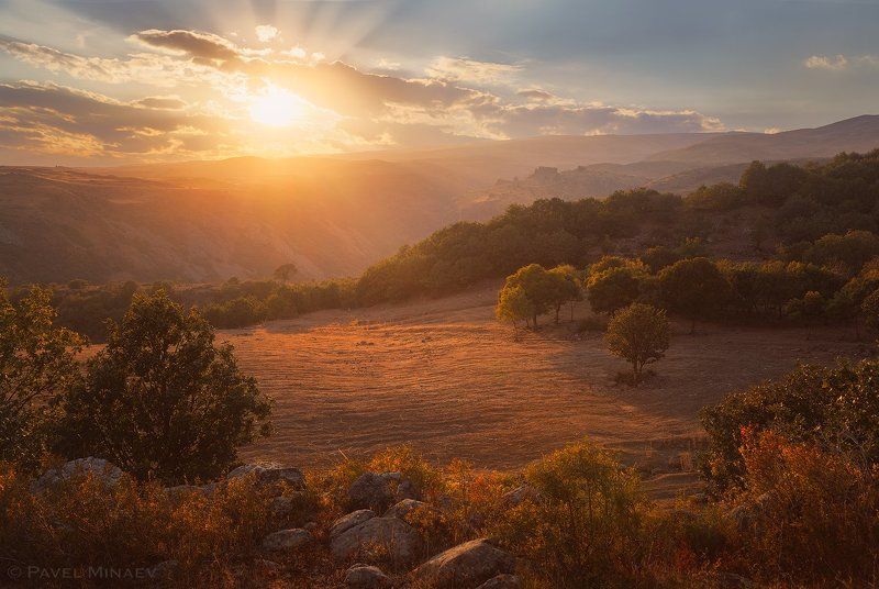 Золотой закатphoto preview