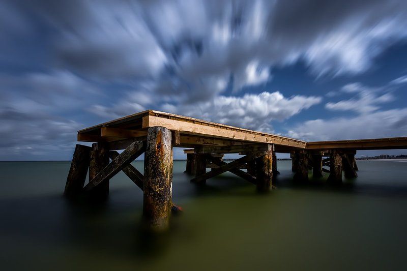 baltic sea, poland, wind, балтийское море, польша Clouds racephoto preview