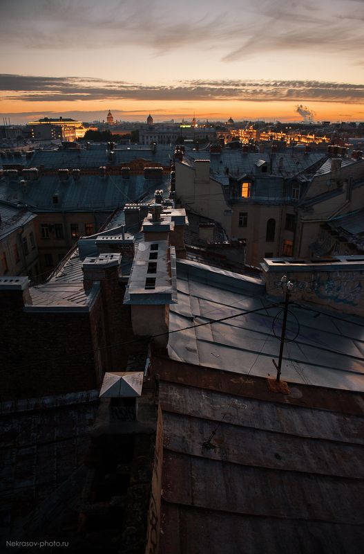 питер, пейзаж, город, landscape, city Питерский закатphoto preview