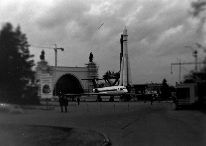 пленка, пикториализм, монокль ВДНХphoto preview