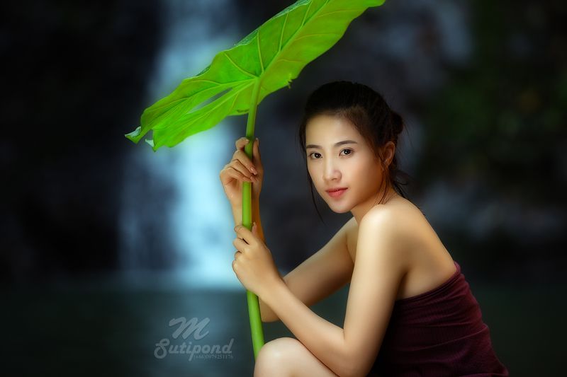 portrait,woman,spa,asia,laos,beautiful. lovelyphoto preview