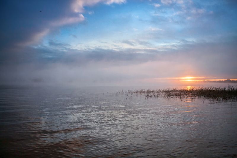 Рассвет над Волгойphoto preview