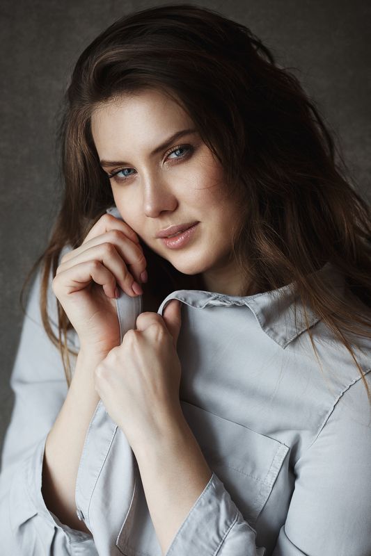 girl, woman, female, young, pretty, beautiful, sexy, smile, eyes, hair Kseniya photo preview