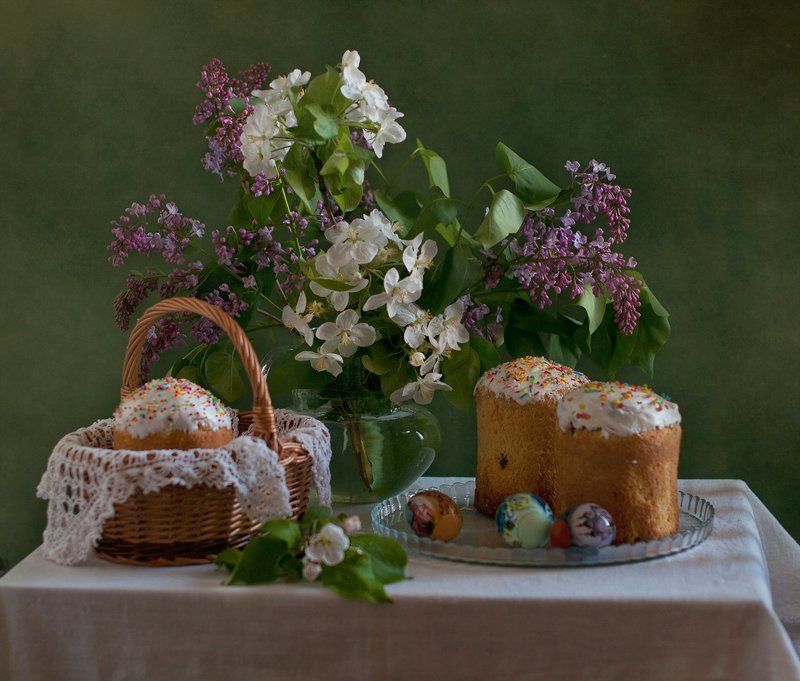 пасха, крашенки, весна Пасхальный...photo preview