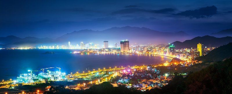 Огни ночного городаphoto preview