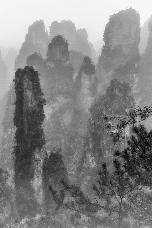 Горы в провинции Хунаньphoto preview