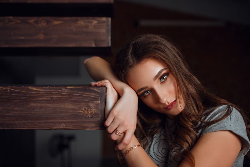 портрет, девушка, лицо, глаза, студия, egorko, егор конабевцев Настяphoto preview