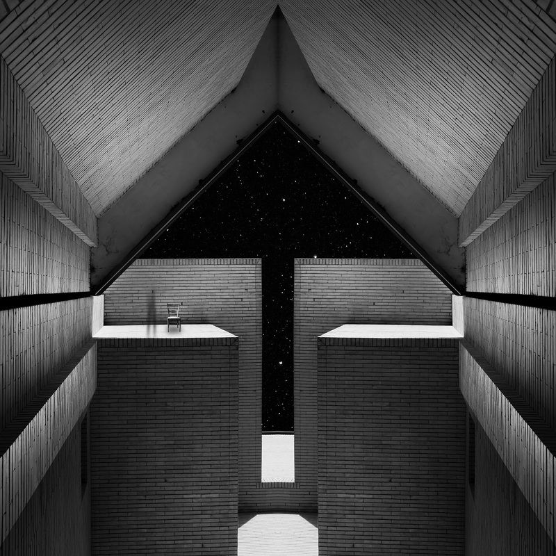 minimal, lines, abstrat, shadow, architecture, human, holography, conceptual, creative, The space in betweenphoto preview