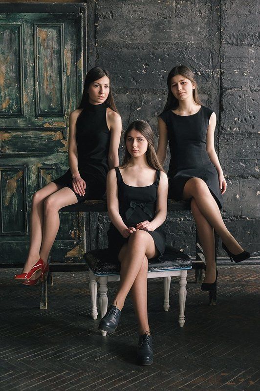 портрет, сестры sistersphoto preview