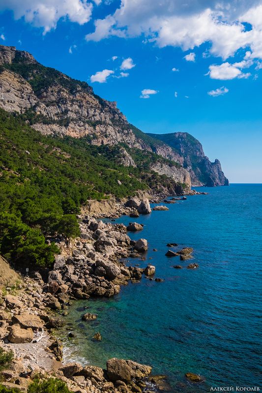 крым, россия, балаклава, севастополь, черное море, природа, пейзаж, море, горы, crimea, russia, balaklava, sevastopol, black sea, nature, landscape, sea, mountains Мыс Айяphoto preview