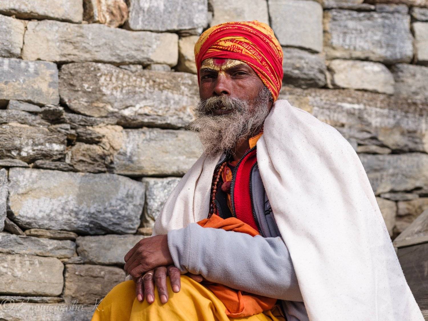 Парадный садху. Автор: Епишенкова Ксения , Епишенкова Ксения
