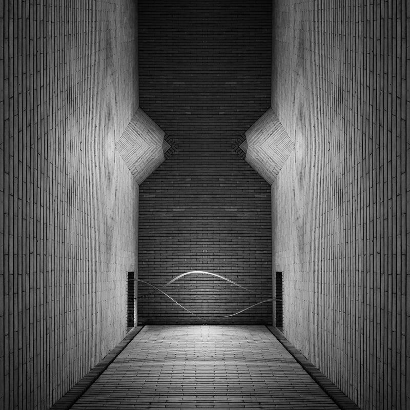 minimal, lines, abstrat, shadow, architecture, human, holography, conceptual, creative, The space in betweenphoto preview