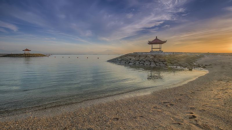 путешествие,Бали,рассвет,морской,пейзаж,Индонезия, Балийский рассвет.photo preview