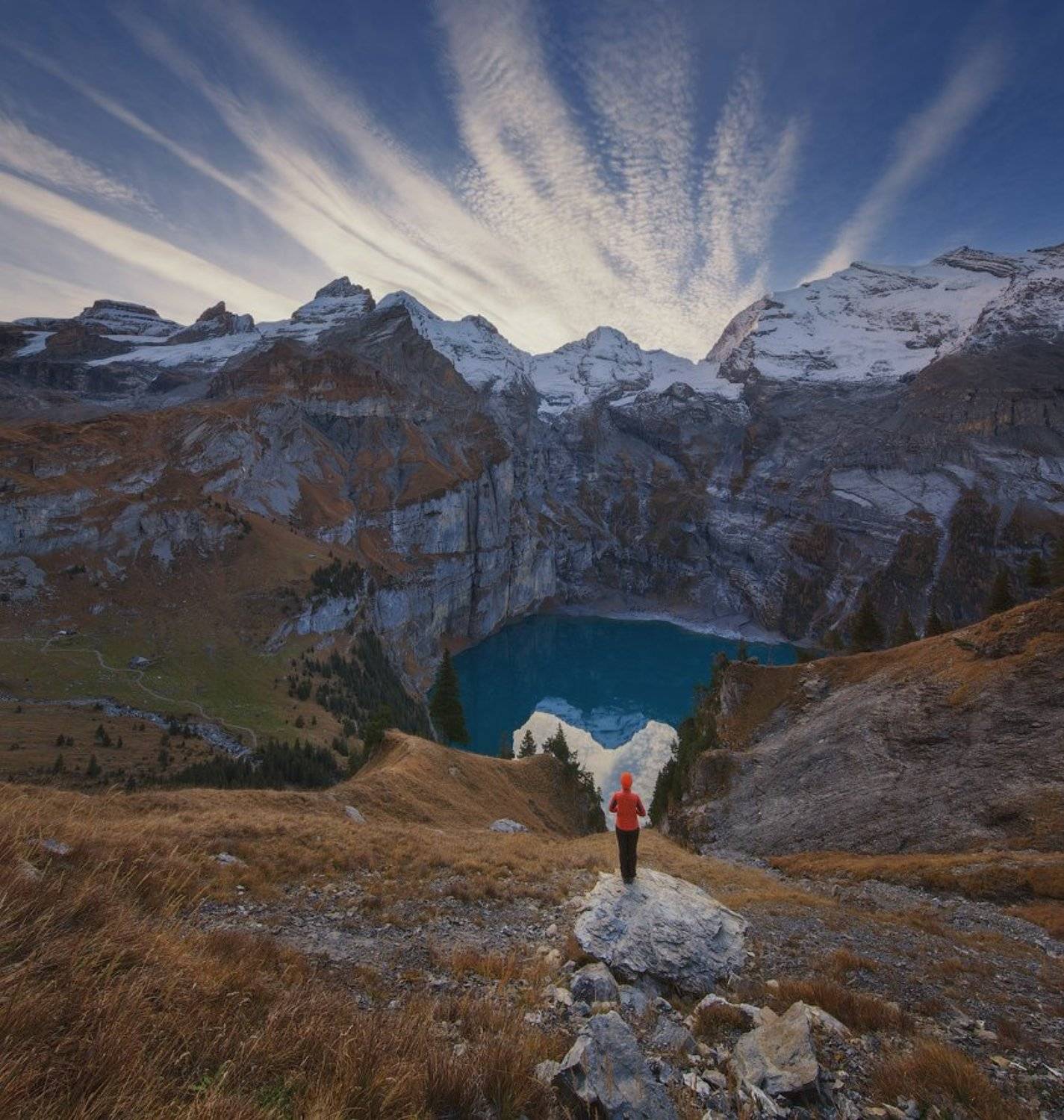 швейцария, альпы, switzerland, oeschinensee, Alex Yurko