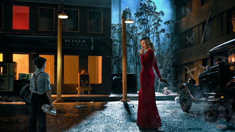 предметная,портрет,миниатюра,девушка,платье,30-е,машины,ретро,убийство,история,ночь,Парышков \