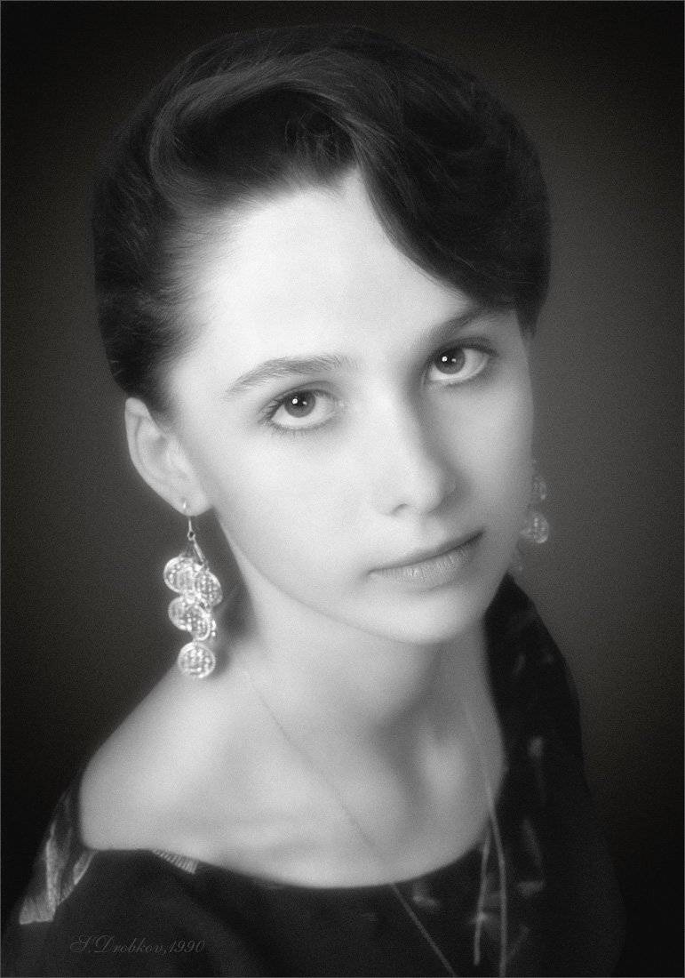 Ольга. Автор: Sergey Drobkov портрет, ч/б, плёнка, Sergey Drobkov