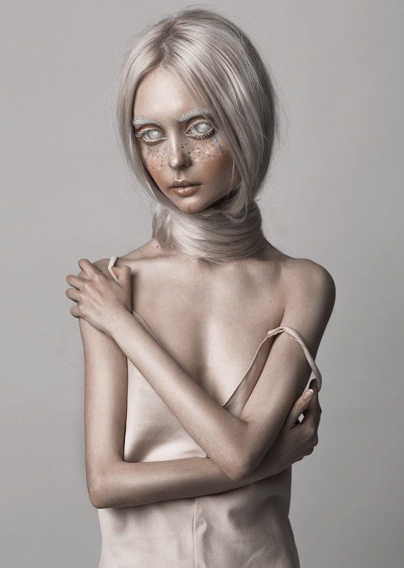 alien, photoshop, white eyes,  Alien Dianaphoto preview