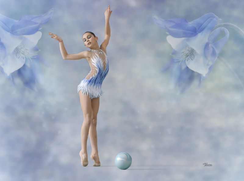Rhythmic gymnastic artsphoto preview