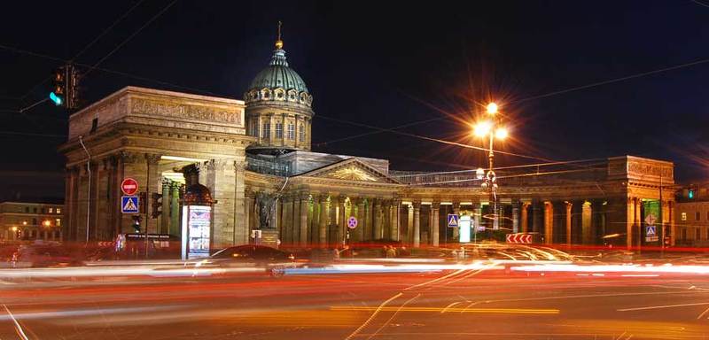 казанский собор, питер, вечер Казанскийphoto preview