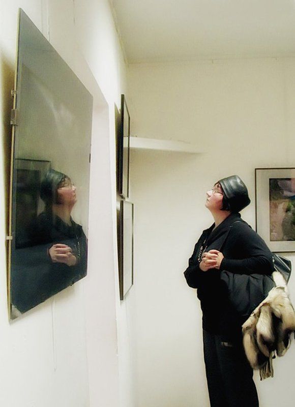 отражение, интерес, женщина Про желание постичь...photo preview