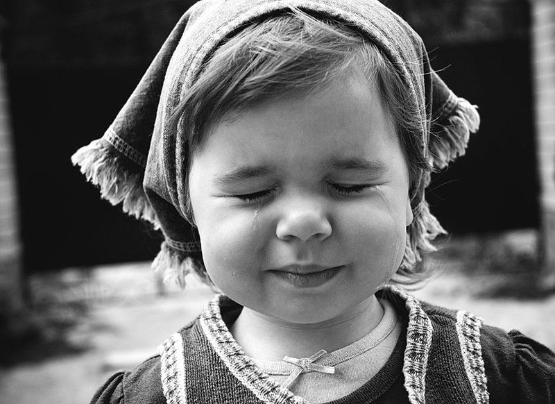 ребенок, чистые слезы Crying Sophiephoto preview