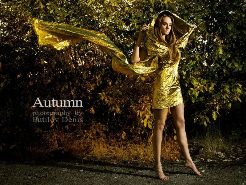 путилов, креатив, девушка, смысл, идея Autumn - Осеньphoto preview