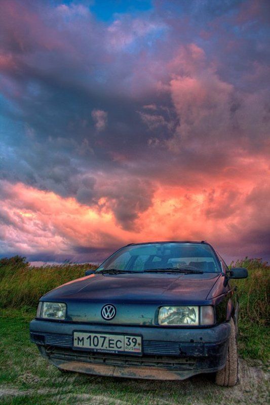 закат ...машины фотографов II (вертикалка)photo preview