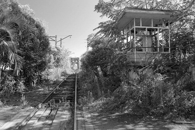 абхазия Заброшенный путь.photo preview