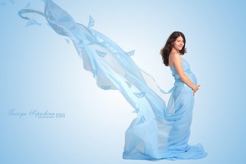 портрет, студия, беременность В ожидании чудаphoto preview