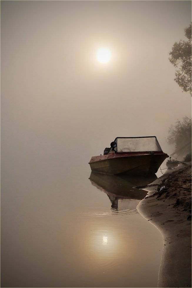 "Крым" в тумане. Автор: Александр , Александр